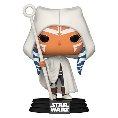 Funko Pop Star Wars Power The - Galaxy Ahsoka #578 Vinil 9,5 cm Oficial Funko