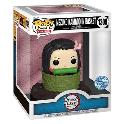 Funko Pop Demon Slayer Nezuko Kamado - In Basket #1309 Vinil 9,5 cm Oficial Funko