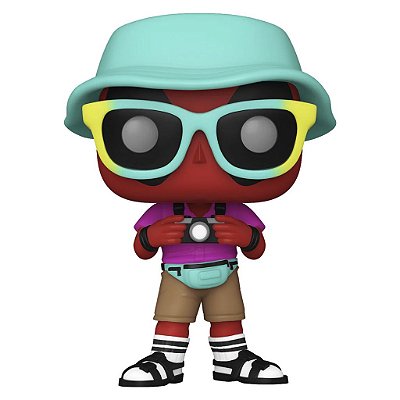 Funko Pop Marvel Deadpool 2 - Deadpool Tourist #1345 Vinil 9,5 cm Oficial Funko