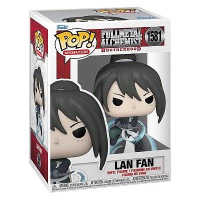 Funko Pop Fullmetal Alchemist Brotherhood - Lan Fan (Temporada 2) #1581 Vinil 9,5 cm Oficial Funko