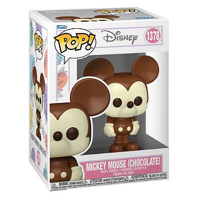Funko Pop Disney Mickey - Mouse Chocolate #1378 Vinil 9,5 cm Oficial Funko