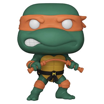 Funko Pop Turtles Ninja - 4 Michelangelo #1557 Vinil 9,5 cm Oficial Funko