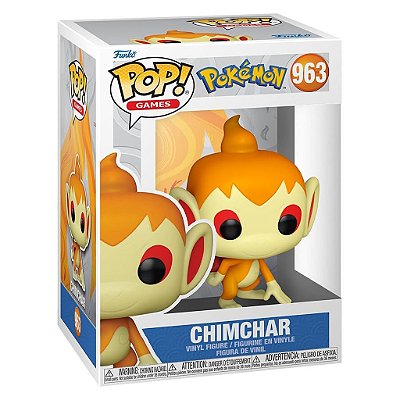 Funko Pop Pokemon - Chimchar (Temporada 7) #963 Vinil 9,5 cm Oficial Funko