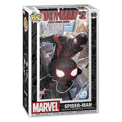 Funko Pop Marvel Cover Spider-Man - 2016 60 #81838 Vinil 9,5 cm Oficial Funko