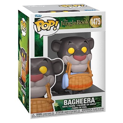 Funko Pop Disney The Jungle - Book Bagheera #1475 Vinil 9,5 cm Oficial Funko