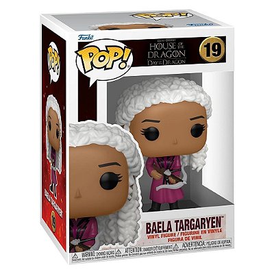 Boneco Funko Pop Game Of Thrones House The Dragon 3 - Baela Targaryen #19