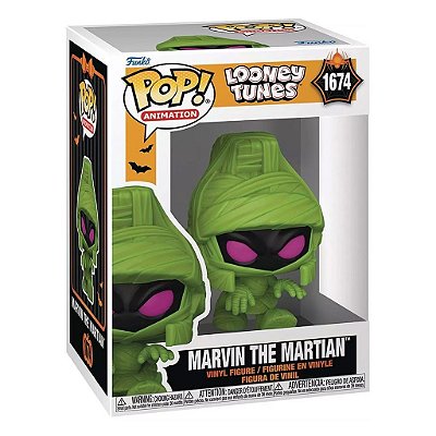 Boneco Funko Pop Looney Tunes Halloween Marvin The - Martian Mummy #1674