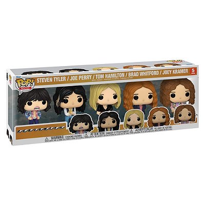 Boneco Funko Pop Rocks - Aerosmith 5pack #77189