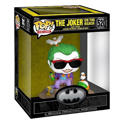 Boneco Funko Pop Heroes Batman 85th The - Joker Beach #520