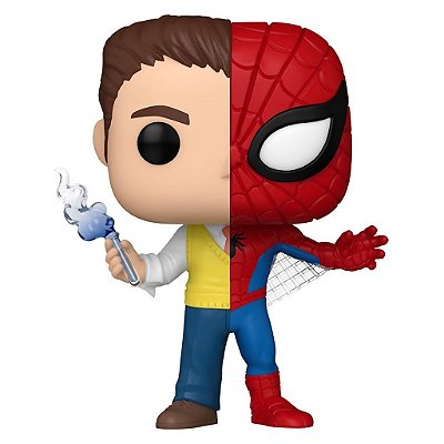 Boneco Funko Pop Marvel Split - Spider-man/peter Parker #1432