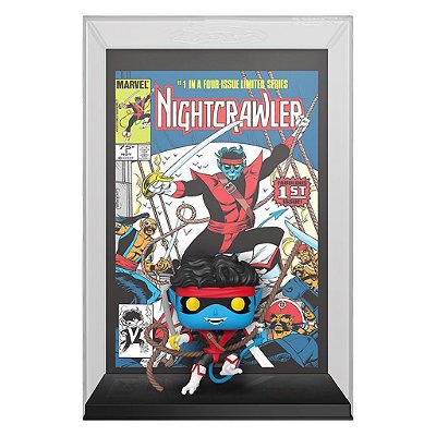 Boneco Funko Pop Comic Cover Marvel - Nightcrawler 49 #77487