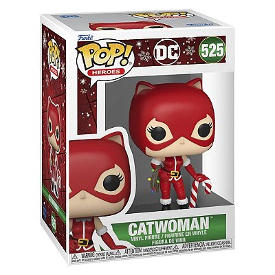 Boneco Funko Pop Heroes DC - Holiday Catwoman #525