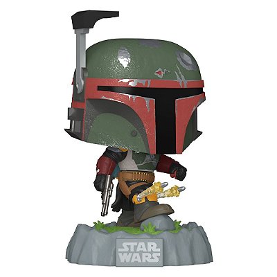 Funko Pop Star Wars Fett Legacy Boba - Fett W/Rockets #734 Vinil 9,5 cm Oficial Funko