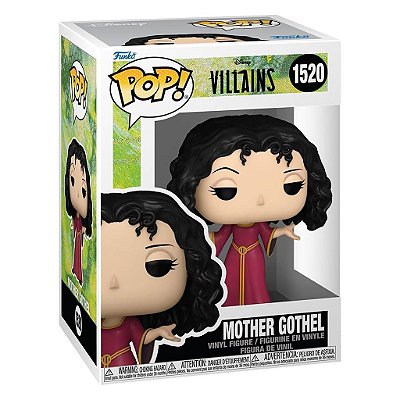 Funko Pop Disney Villains - Mother Gothel (Temporada 3) #1520 Vinil 9,5 cm Oficial Funko