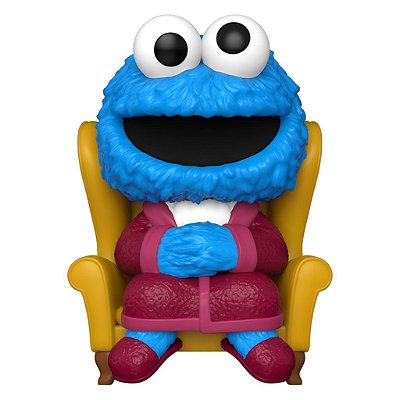 Funko Pop Sesame Street - Cookie Monster (Temporada 3) #1609 Vinil 9,5 cm Oficial Funko