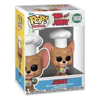 Funko Pop Tom And - Jerry Jerry (Temporada 3) #1658 Vinil 9,5 cm Oficial Funko