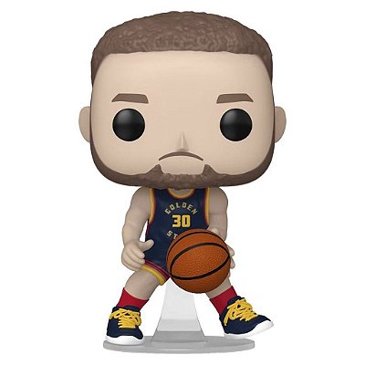 Funko Pop Nba Golden State Warriors - Stephen Curry #205 Vinil 9,5 cm Oficial Funko