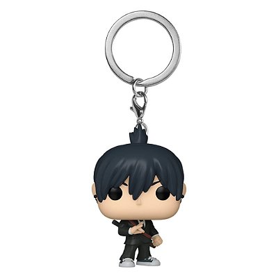 Funko Pop Keychain Chainsaw Man - Aki Hayakawa #83633 Vinil 9,5 cm Oficial Funko