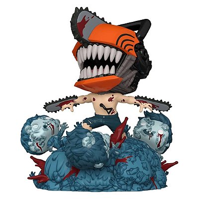 Funko Pop Chainsaw Man - Chainsaw Man #1768 Vinil 9,5 cm Oficial Funko