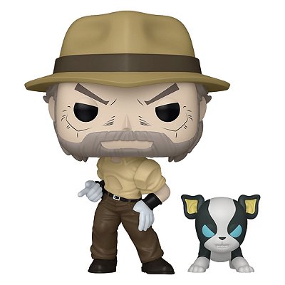Boneco Funko Pop Jojos Bizarre Adventure Joseph - Joestar W/iggy #2146
