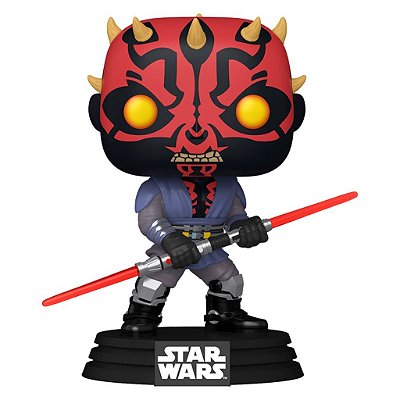 Boneco Funko Pop Star Wars Dmsr - Darth Maul #828