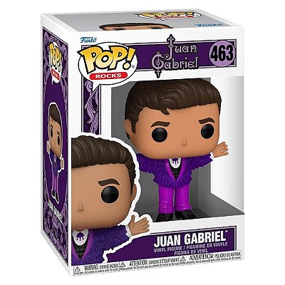 Boneco Funko Pop Rocks Juan Gabriel Juan Gabriel - Fringe Suit #463