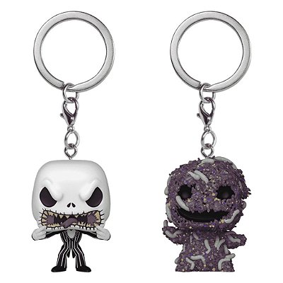 Boneco Funko Pop Keychain Disney Nbc Jack Skellington & - Oogie Boogie #82402