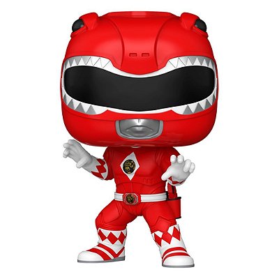 Boneco Funko Pop Power Rangers Mighty Morphin - Red Ranger #1779