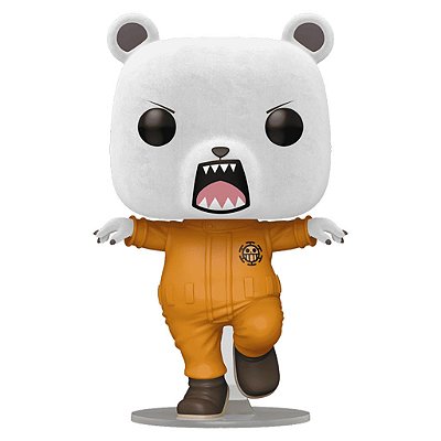 Boneco Funko Pop One Piece 4 - Bepo Flocked #1896
