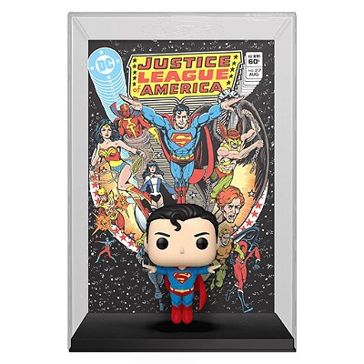Boneco Funko Pop Comic Cover DC Justice League - Superman 19 #84528