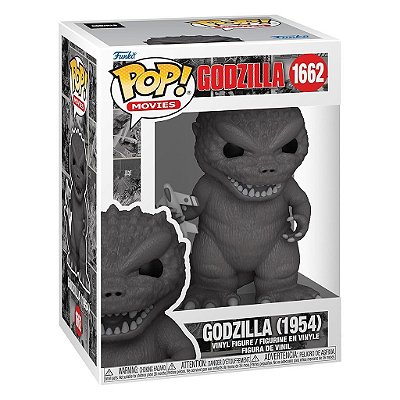 Funko Pop Godzilla 70Th - Godzilla 1954 #1662 Vinil 9,5 cm Oficial Funko