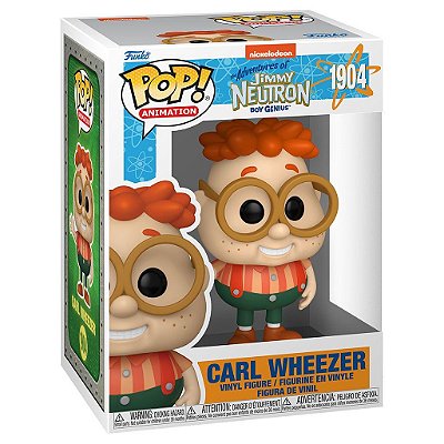 Funko Pop Nickelodeon Jimmy - Neutron Carl #1904 Vinil 9,5 cm Oficial Funko
