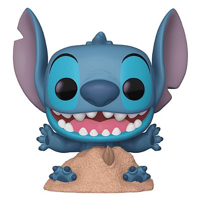 Funko Pop Disney Lilo Stitch Stitch - In Sand #1566 Vinil 9,5 cm Oficial Funko