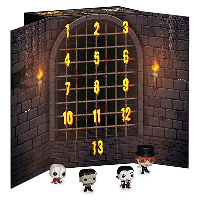 Funko Pop Pocket Calendar Spooky Universal 13 - Day Killer #87799 Vinil 9,5 cm Oficial Funko