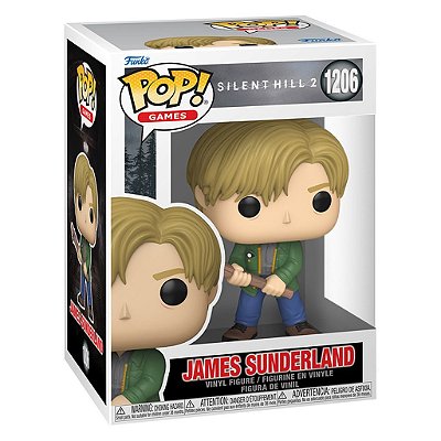 Funko Pop Silent Hill 2 - James Sunderland #1206 Vinil 9,5 cm Oficial Funko