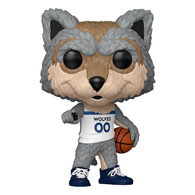 Funko Pop Nba Mascots - Timberwolves Crunch #14 Vinil 9,5 cm Oficial Funko