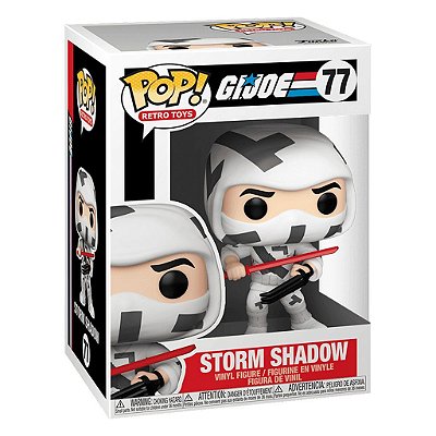 Funko Pop Gi Joe - Storm Shadow #77 Vinil 9,5 cm Oficial Funko