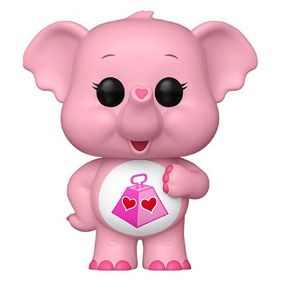 Funko Pop Care Bears Cousins Lotsa - Heart Elephant #2175 Vinil 9,5 cm Oficial Funko
