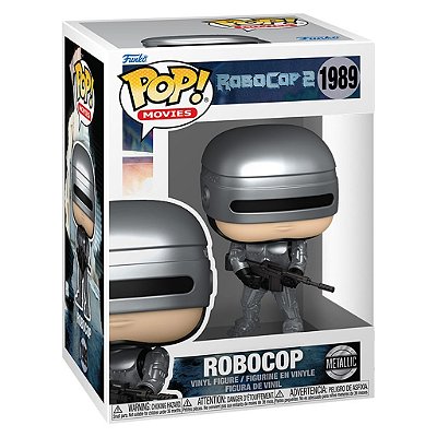 Funko Pop Robocop 2 - Robocop Metallic #1989 Vinil 9,5 cm Oficial Funko