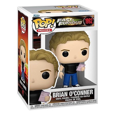 Funko Pop Fast Furios - Brian O,Conner (Temporada 2) #1992 Vinil 9,5 cm Oficial Funko