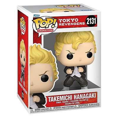 Funko Pop Tokyo Revengers - Takemichi Hanagaki #2131 Vinil 9,5 cm Oficial Funko