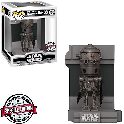 Funko Pop Star Wars Bounty - Hunters Ig-88 #438 Vinil 9,5 cm Oficial Funko