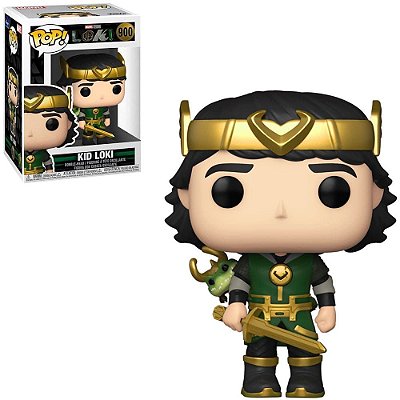 Funko Pop Marvel Loki - Kid Loki #900 Vinil 9,5 cm Oficial Funko