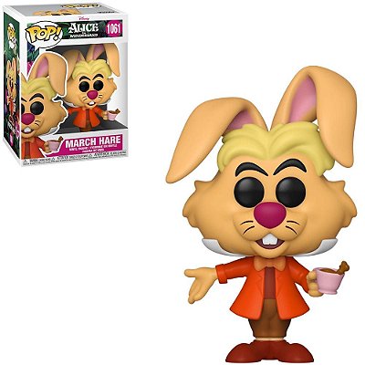 Funko Pop Disney Alice 70Th - March Hare #1061 Vinil 9,5 cm Oficial Funko