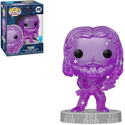 Funko Pop Marvel Art Infinity - Saga Thor #49 Vinil 9,5 cm Oficial Funko