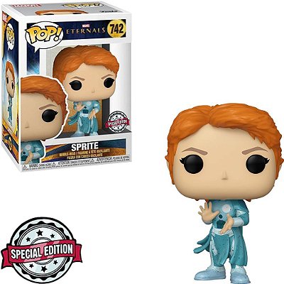 Funko Pop Marvel Eternals - Sprite Transforming #742 Vinil 9,5 cm Oficial Funko