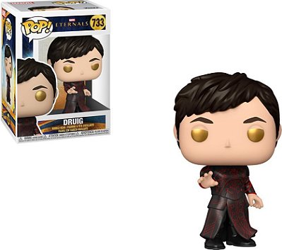 Funko Pop Marvel - Eternals Druig #733 Vinil 9,5 cm Oficial Funko
