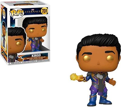 Funko Pop Marvel - Eternals Kingo #731 Vinil 9,5 cm Oficial Funko