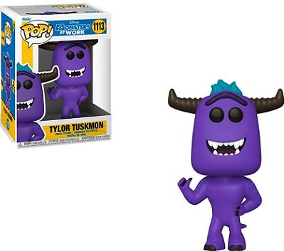 Funko Pop Disney Monster At Work - Tylor Tuskmon #1113 Vinil 9,5 cm Oficial Funko