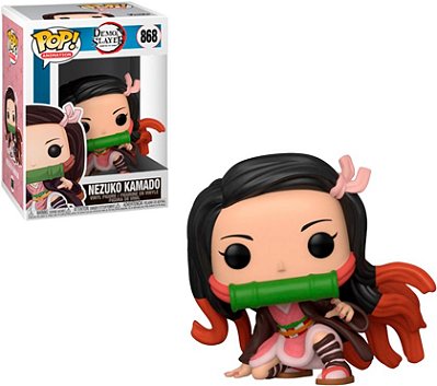 Funko Pop Demon Slayer - Nezuko Kamado #868 Vinil 9,5 cm Oficial Funko